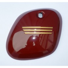 SIDE BOX COVER RED - RIGHT - JAWA 300CL + MODEL 42